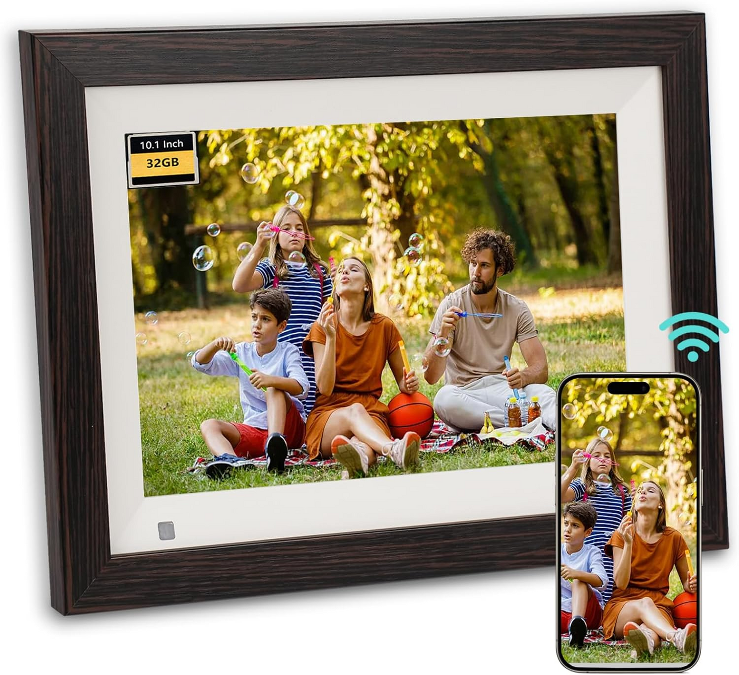 K101/K103|10.1 Inch Digital photo Frame Touch Screen RAM 1GB ROM 32GB USB Digital Picture Frame BT WiFi FRAMEO APP at home/outdoor