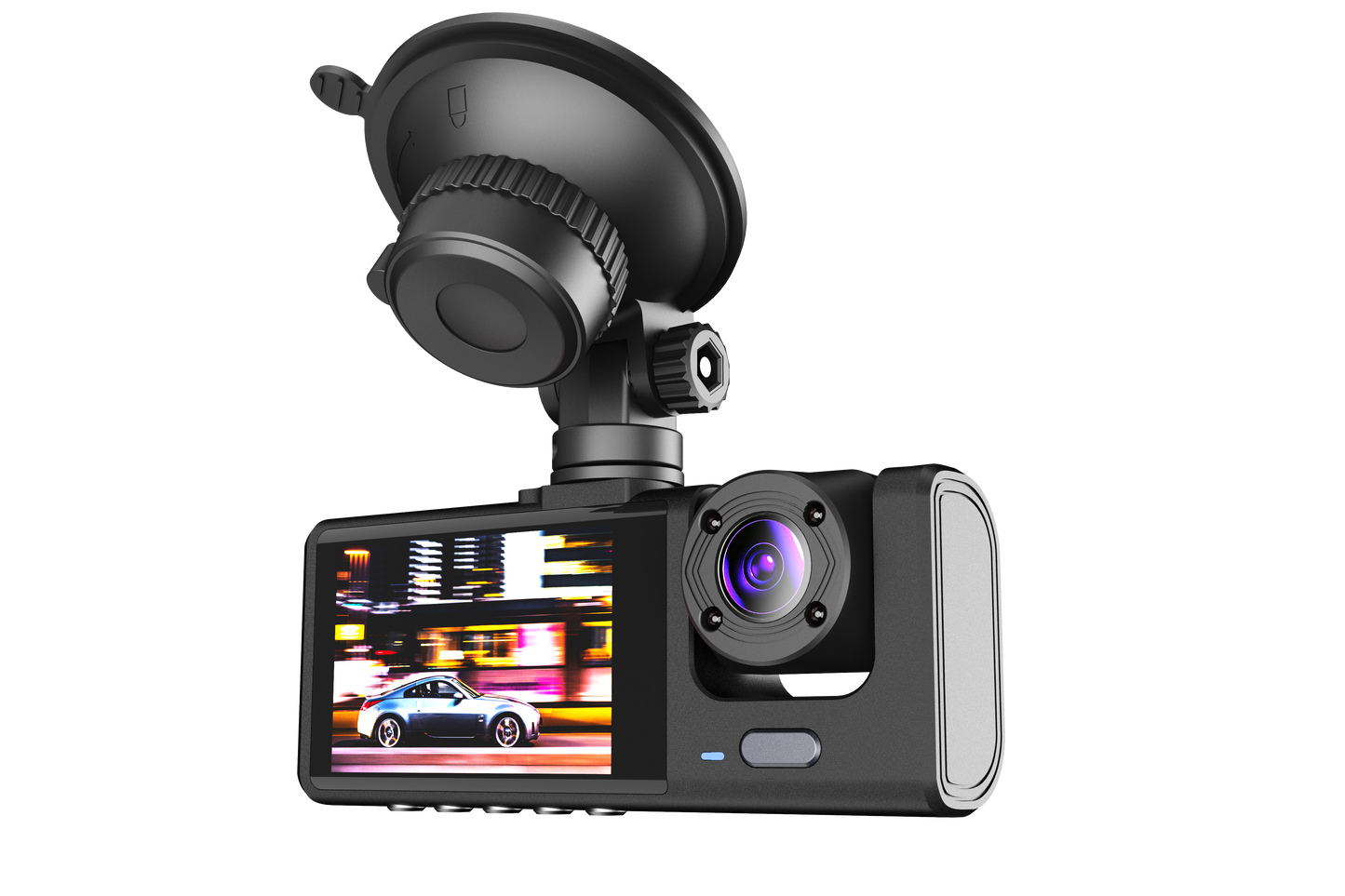 D301L|120° wide angle three recording 2 inch Dashcam with competitive price