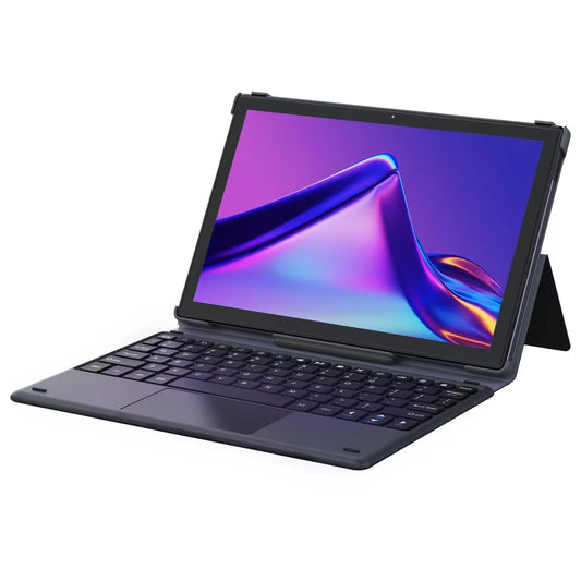 2 in 1 Tablet, 10 inch Android 13 Tablet with Keyboard