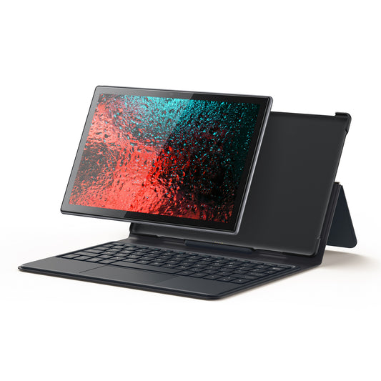 2 in 1 Tablet, 10 inch Android 13 Tablet with Keyboard