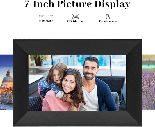K701|7 inch 1+32GB BT Wifi SD card Android 6 Touchable  Digital Picture Frame & Videos for home/office