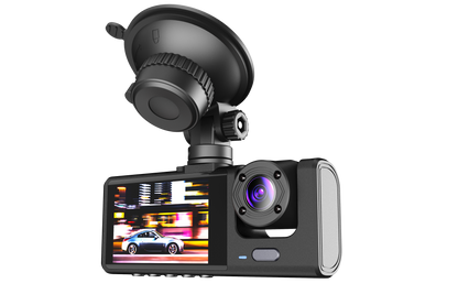 D301L|120° wide angle three recording 2 inch Dashcam with competitive price
