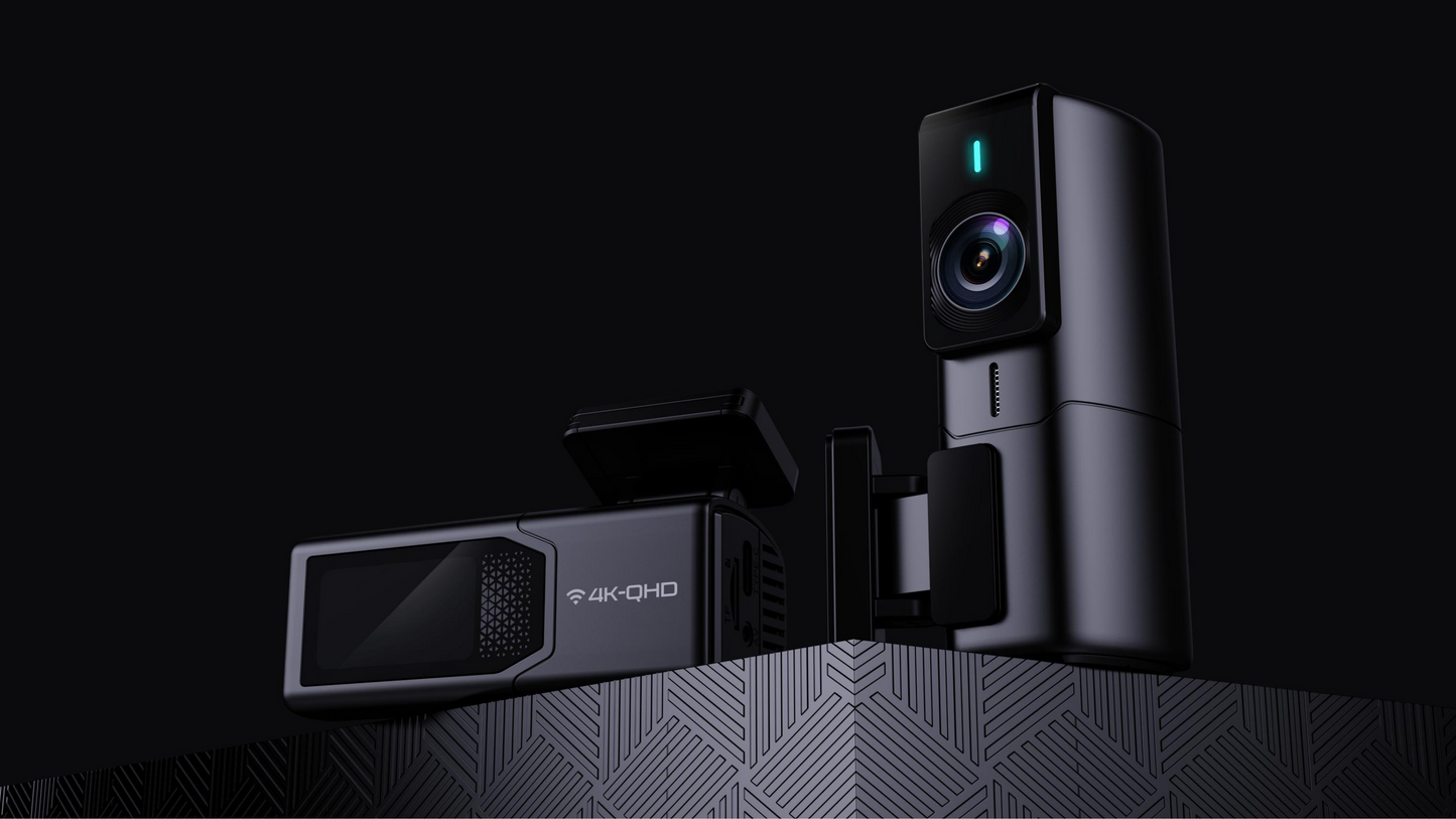 D103|single Recording Collision sensor  Dashcam Voice control Parking Monitor Save video without power 