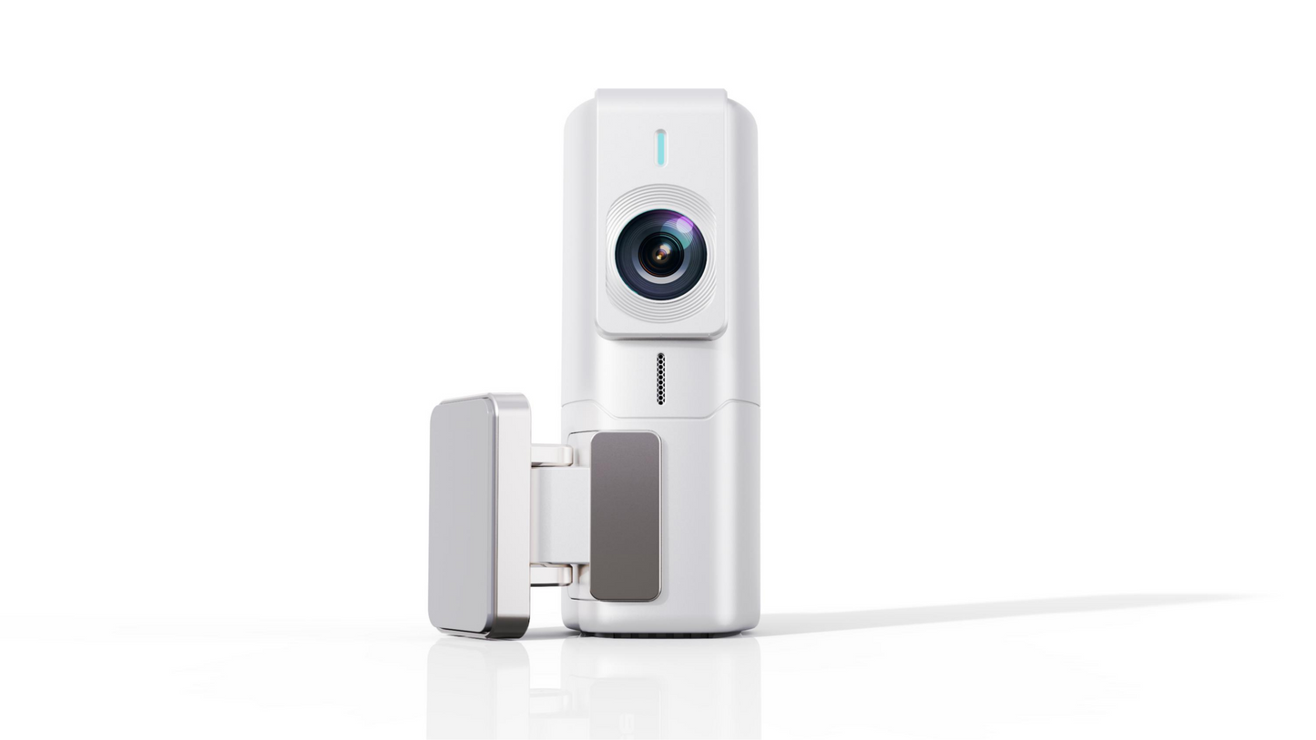 D103|single Recording Collision sensor  Dashcam Voice control Parking Monitor Save video without power 